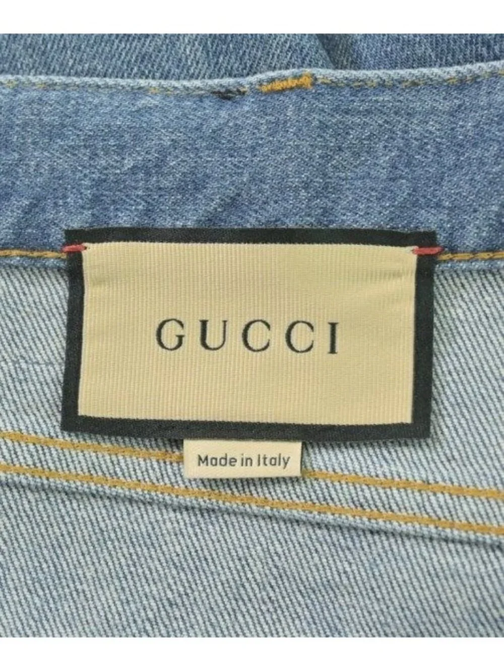 Gucci Denim Pants Blue